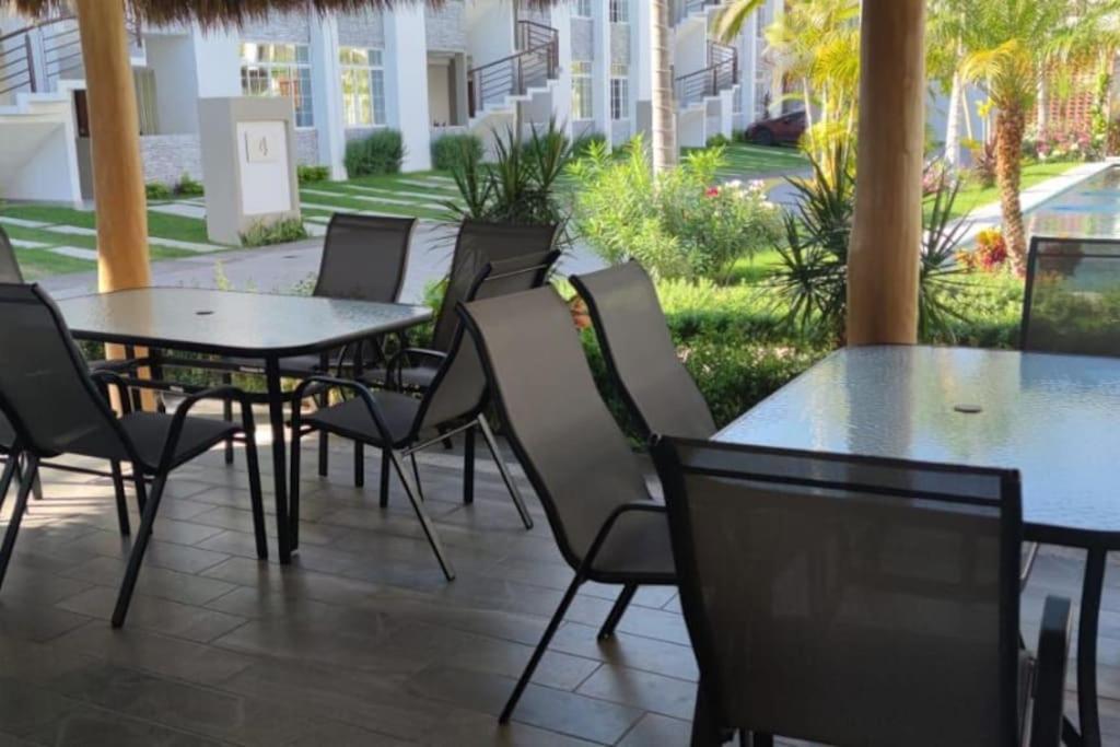 Departamento Con Alberca Apartment Manzanillo Bagian luar foto